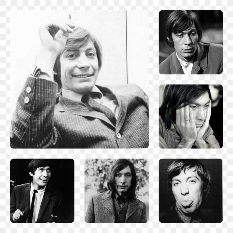 Charlie Watts Mick Jagger The Rolling Stones 1st American Tour 1965 Drummer, PNG, 1600x1600px, Charlie Watts, Black And White, Brian Jones, Classic Rock, Collage Download Free