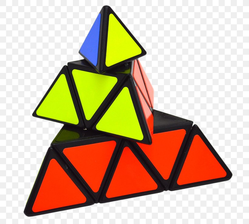 Jigsaw Puzzles Triangle Rubik's Cube Pyraminx, PNG, 750x737px, Jigsaw Puzzles, Area, Combination Puzzle, Cube, Game Download Free