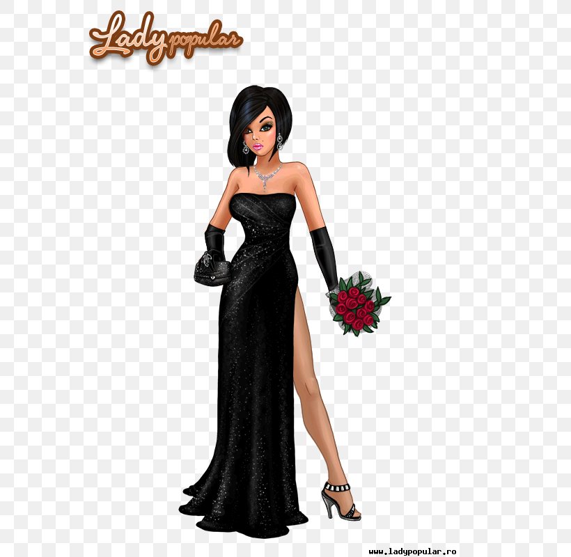 Lady Popular Dress-up Fashion Web Browser Game, PNG, 600x800px, Lady Popular, Blog, Clothing, Cocktail Dress, Costume Download Free