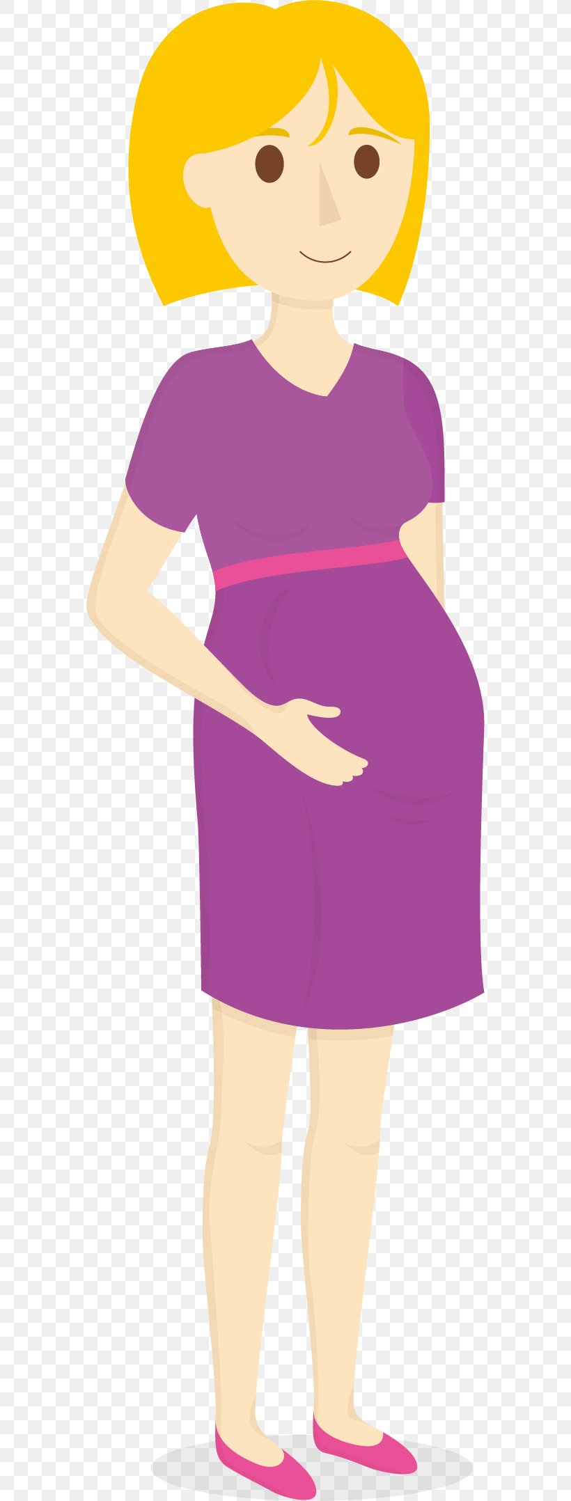 Pregnancy Woman Euclidean Vector Illustration, PNG, 572x2156px, Watercolor, Cartoon, Flower, Frame, Heart Download Free