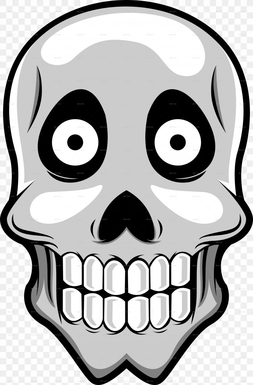 Snout Jaw Skull Clip Art, Png, 3287x5001px, Snout, Black And White 