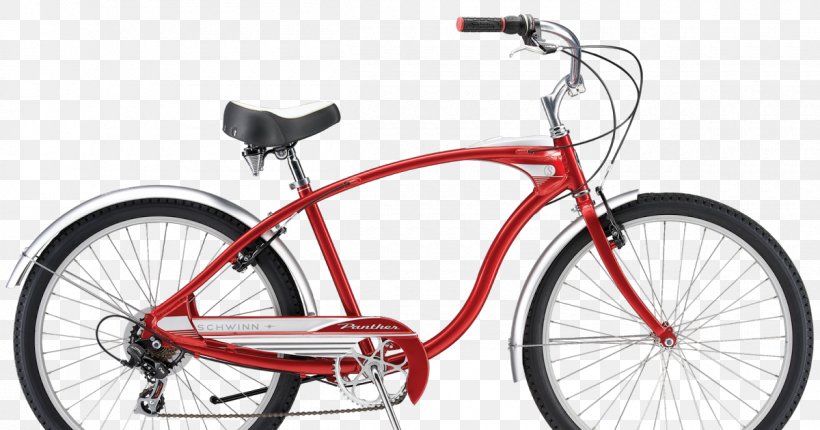 Schwinn Panther Schwinn Frontier Schwinn Bicycle Company Cruiser Bicycle, PNG, 1200x630px, Schwinn Panther, Automotive Exterior, Bicycle, Bicycle Accessory, Bicycle Drivetrain Part Download Free