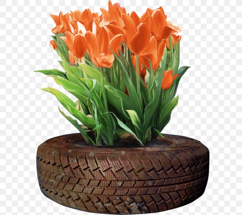 Tulip Tire Flower, PNG, 600x729px, Tulip, Artificial Flower, Cut Flowers, Floral Design, Floristry Download Free