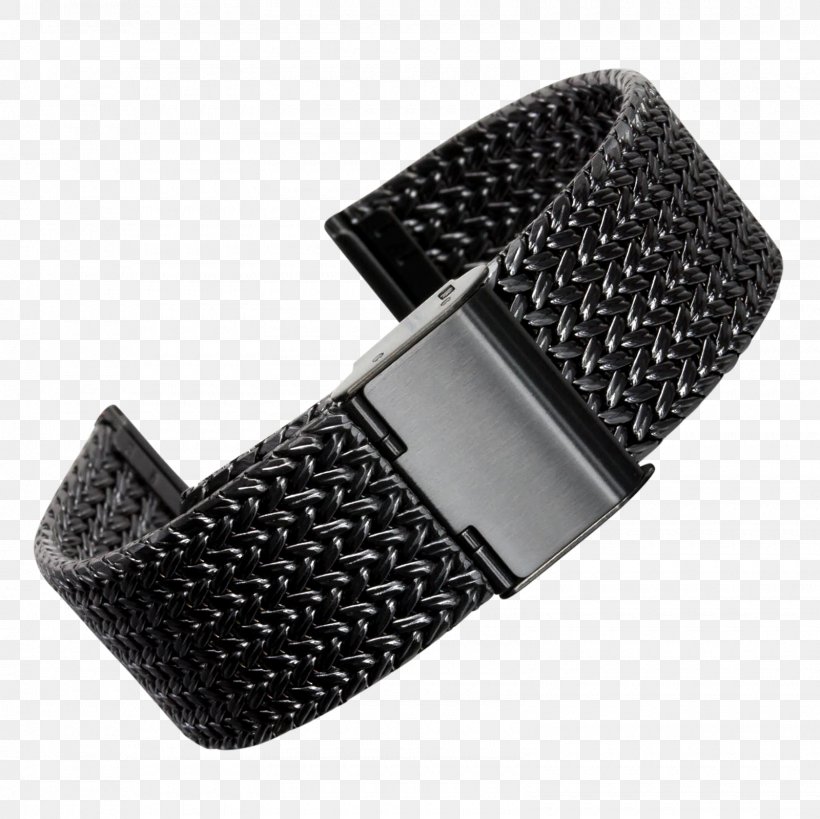 Watch Strap Stainless Steel Mesh, PNG, 1600x1600px, Strap, Belt, Belt Buckle, Belt Buckles, Black Download Free