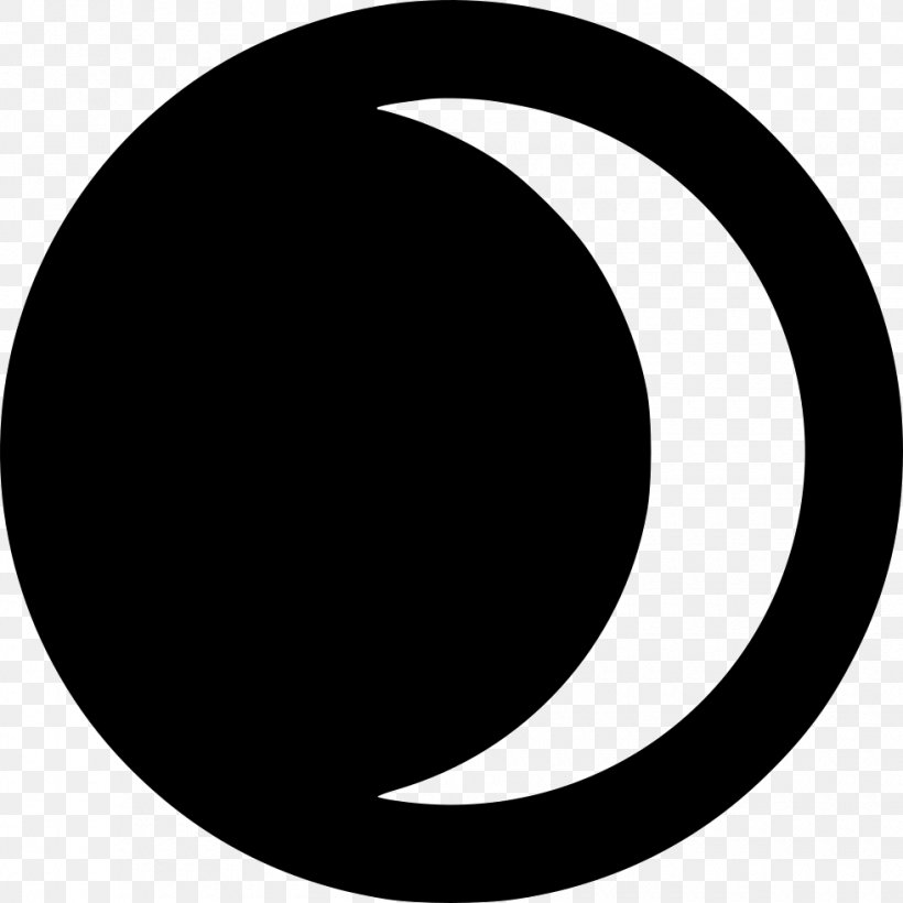 Lunar Eclipse, PNG, 980x980px, Lunar Eclipse, Black, Black And White, Cdr, Crescent Download Free