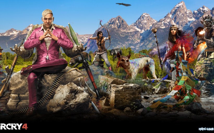 Far Cry 4 Far Cry 3 The Technomancer PlayStation 4, PNG, 1280x800px, Far Cry 4, Adventure, Far Cry, Far Cry 3, Landscape Download Free