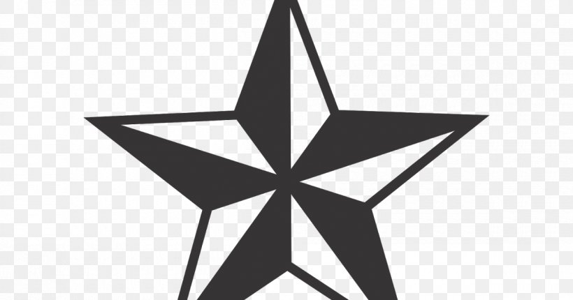 Nautical Star Decal Sailor Tattoos Clip Art, PNG, 1200x630px, Nautical Star, Black, Black And White, Cdr, Decal Download Free