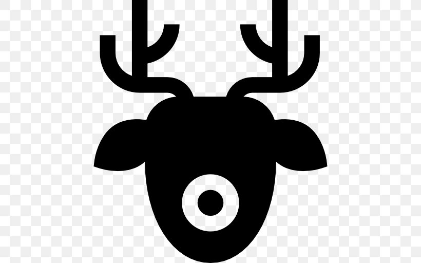 Reindeer Clip Art, PNG, 512x512px, Reindeer, Animal Hat, Antler, Black And White, Christmas Download Free