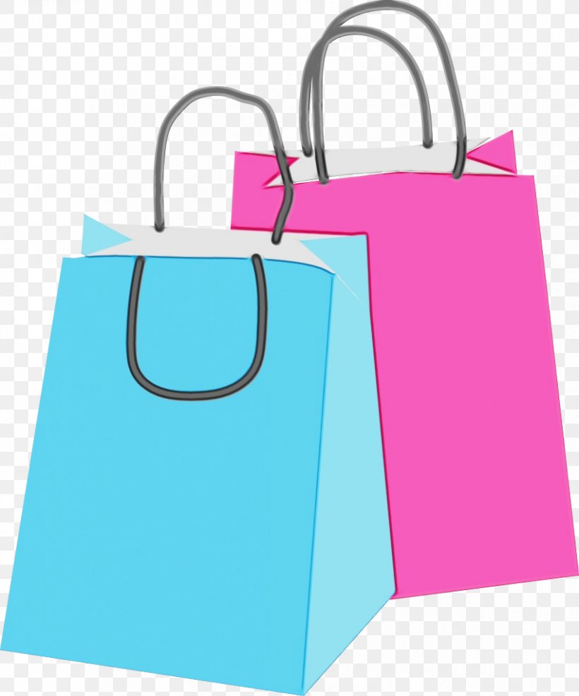 Shopping Bag, PNG, 851x1024px, Tote Bag, Aqua, Bag, Drawing, Handbag ...