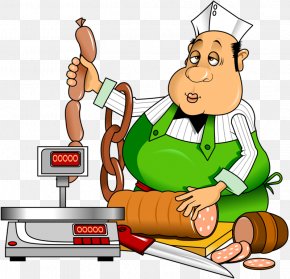 meat butcher clipart