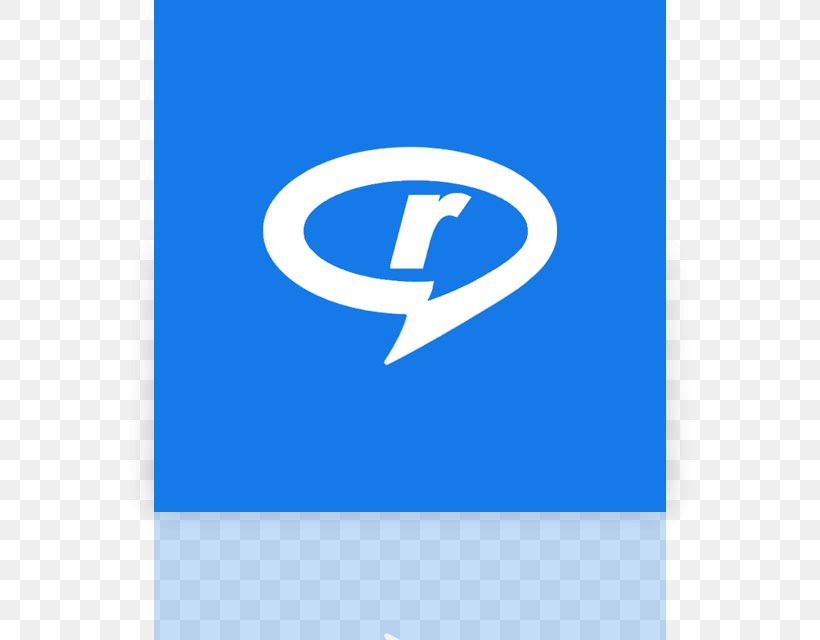 RealPlayer Metro User Interface, PNG, 640x640px, Realplayer, Area, Blue, Brand, Electric Blue Download Free