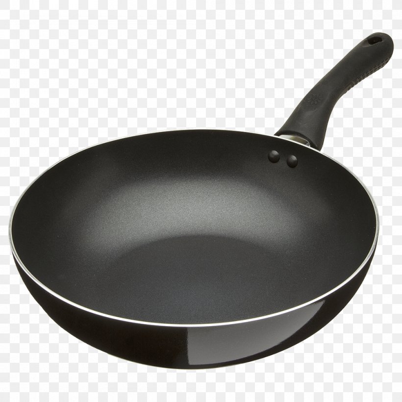 Frying Pan Non-stick Surface Cookware Wok, PNG, 1000x1000px, Frying Pan, Bread, Cooking, Cooking Ranges, Cookware Download Free
