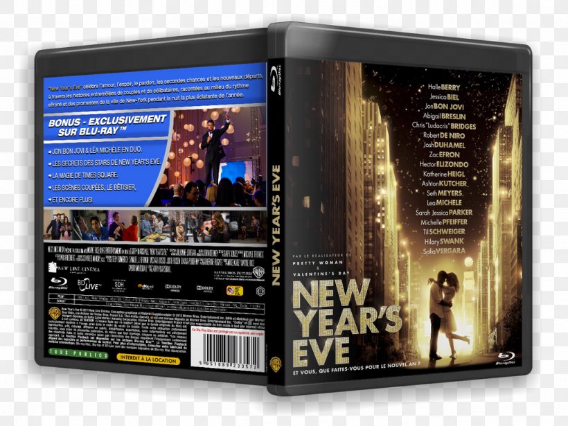 New Year's Eve Film Poster Display Advertising, PNG, 1023x768px, New Year, Advertising, Display Advertising, Dvd, Electronics Download Free