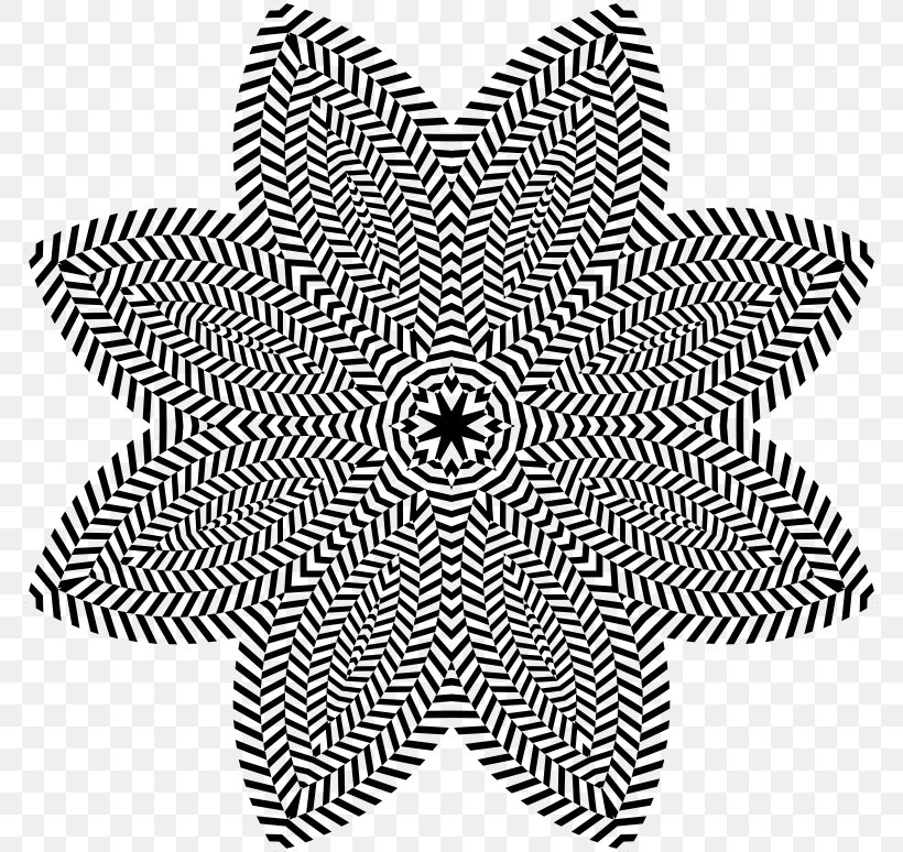 Optical Illusion Coloring Book Optics Three-dimensional Space, PNG, 774x774px, Optical Illusion, Area, Black, Black And White, Coloring Book Download Free