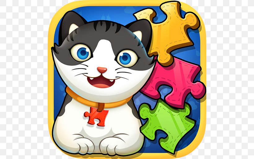 Tile Puzzle Cats Whiskers Puzzle&Cat Kitten, PNG, 512x512px, Whiskers, Android, Art, Cafe Bazaar, Carnivoran Download Free