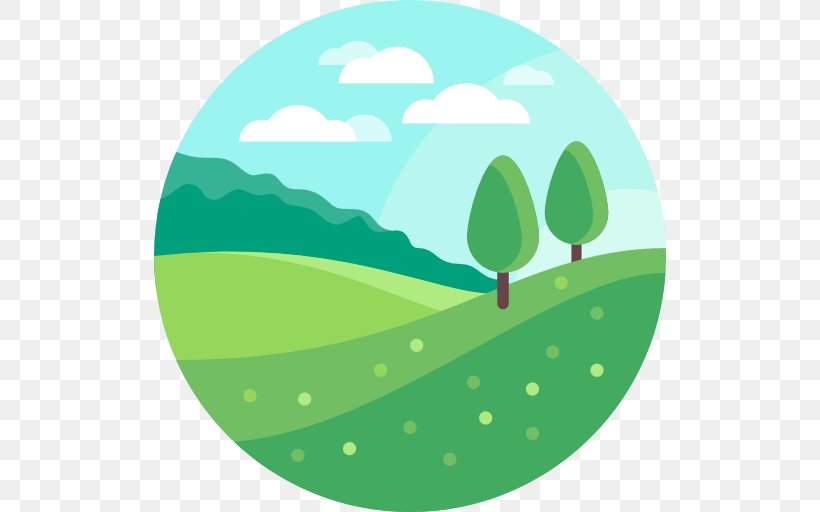 Nature Icon Design Landscape, PNG, 512x512px, Nature, Color, Grass, Green, Icon Design Download Free