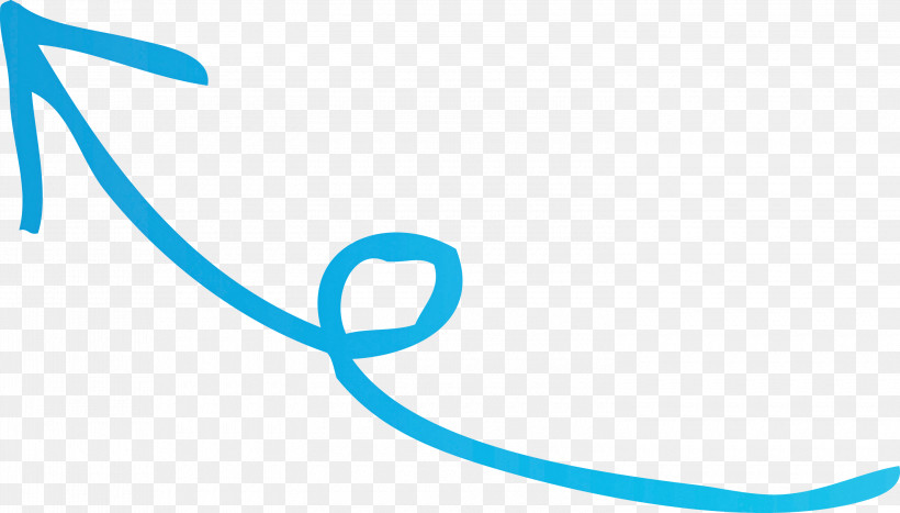 Curved Arrow, PNG, 3000x1710px, Curved Arrow, Circle, Line, Turquoise Download Free