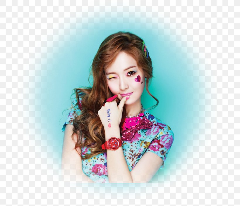 Jessica Jung South Korea Girls' Generation Female, PNG, 705x705px, Watercolor, Cartoon, Flower, Frame, Heart Download Free