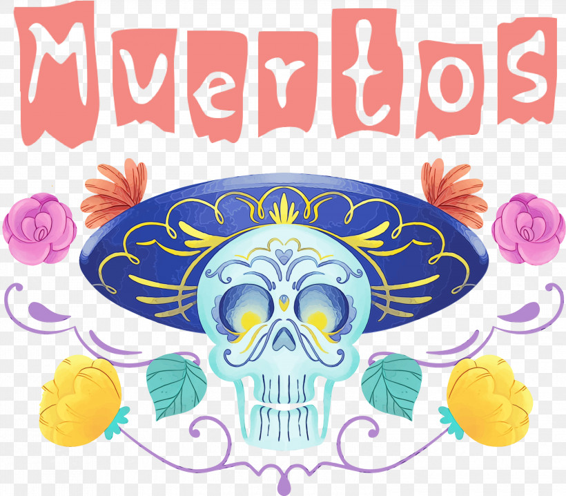 Logo Skull M Skull M Purple Meter, PNG, 3000x2629px, D%c3%ada De Muertos, Behavior, Day Of The Dead, Logo, M Download Free