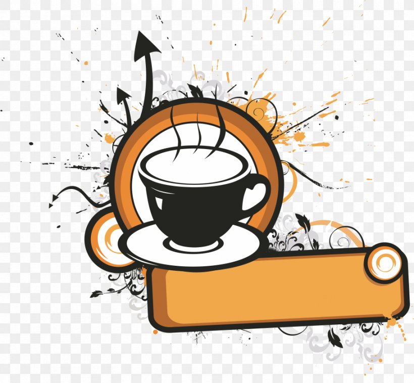 Coffee Cup Cafe, PNG, 911x843px, Coffee, Art, Cafe, Cartoon, Coffee Cup Download Free