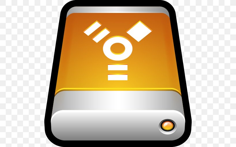 Computer Icon Brand Yellow Sign, PNG, 512x512px, Hard Drives, Backup, Brand, Computer, Computer Hardware Download Free