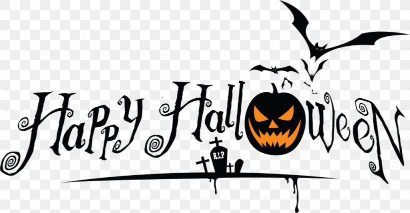 Halloween Wall Decal Jack-o'-lantern Interior Design Services Clip Art, PNG, 1024x534px, Halloween, Art, Artwork, Black And White, Brand Download Free