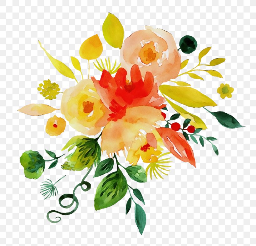 Watercolor Floral Background, PNG, 800x786px, Watercolor, Artificial Flower, Bouquet, Branch, Cut Flowers Download Free