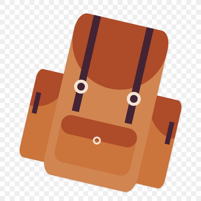 Backpack Euclidean Vector, PNG, 1875x1875px, Backpack, Camping, Element, Material, Orange Download Free