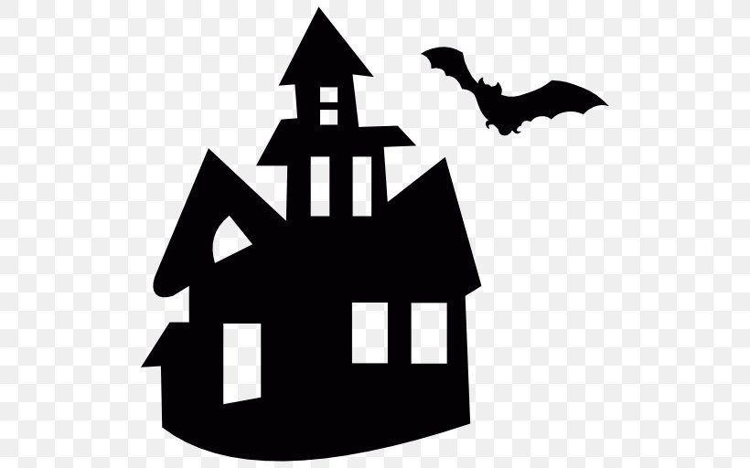 Halloween Haunted House Ghostface Clip Art, PNG, 512x512px, Halloween, Black And White, Ghostface, Halloween Costume, Haunted House Download Free