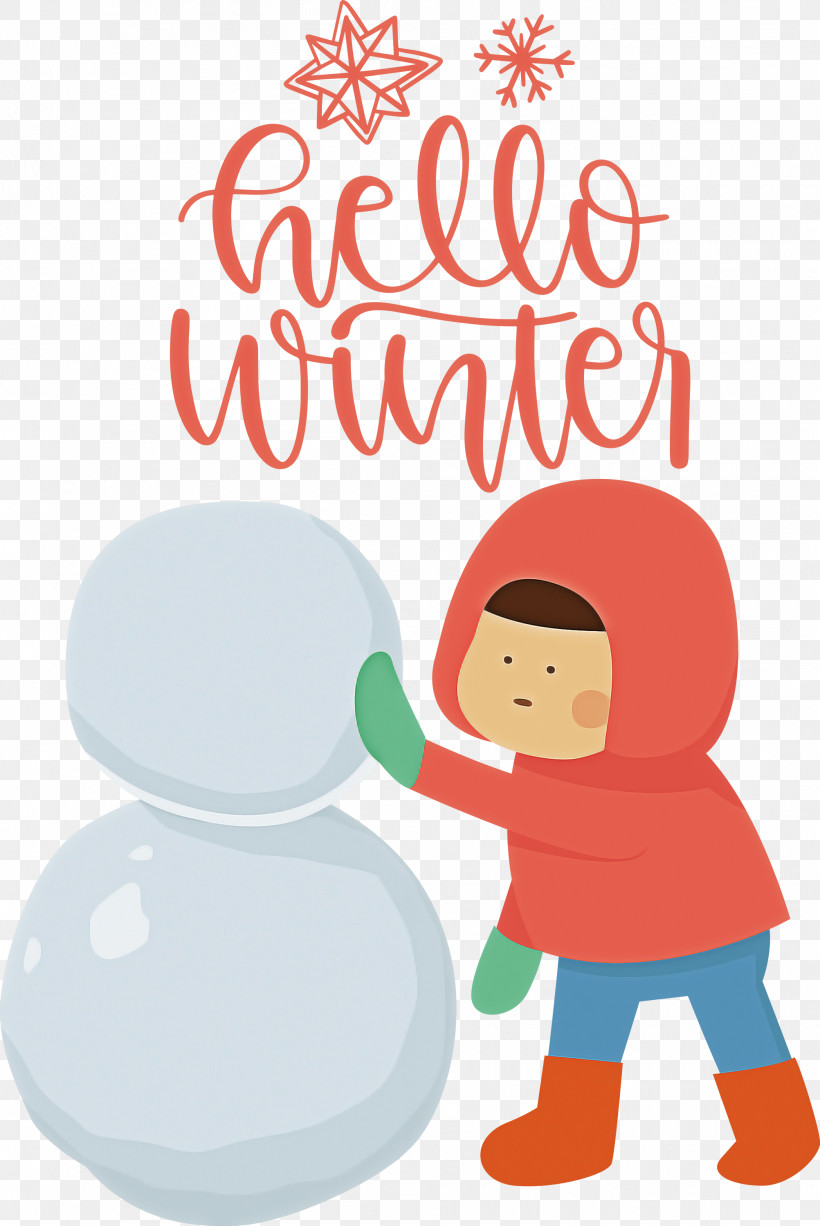 Hello Winter Welcome Winter Winter, PNG, 2005x3000px, Hello Winter, Behavior, Cartoon, Geometry, Human Download Free