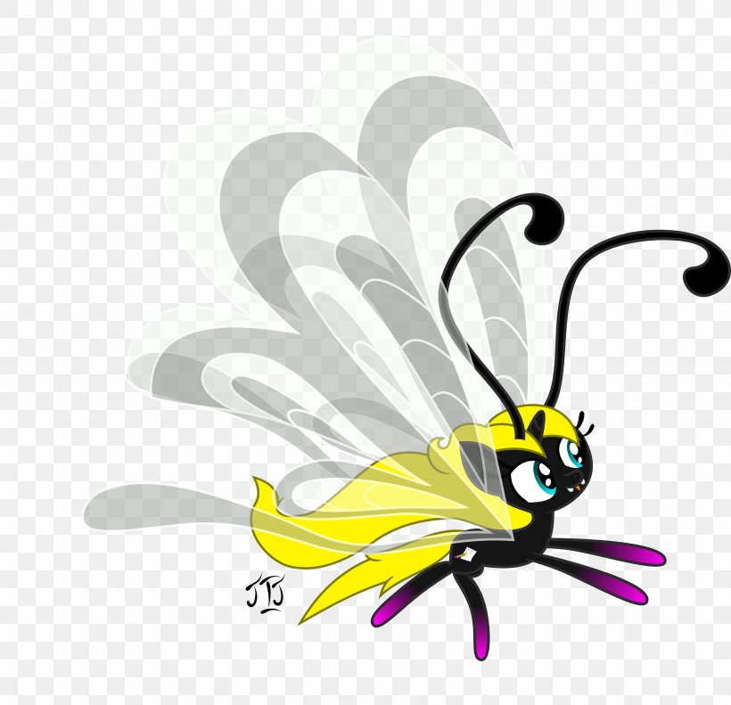 Honey Bee Butterfly Illustration Clip Art Character, PNG, 3500x3378px, Honey Bee, Art, Bee, Butterfly, Cartoon Download Free