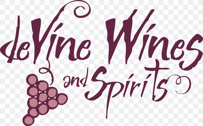 DeVine Wines & Spirits Merlot Pinot Noir Winery, PNG, 2257x1407px, Wine, Brand, Calligraphy, Cuvee, Drink Download Free