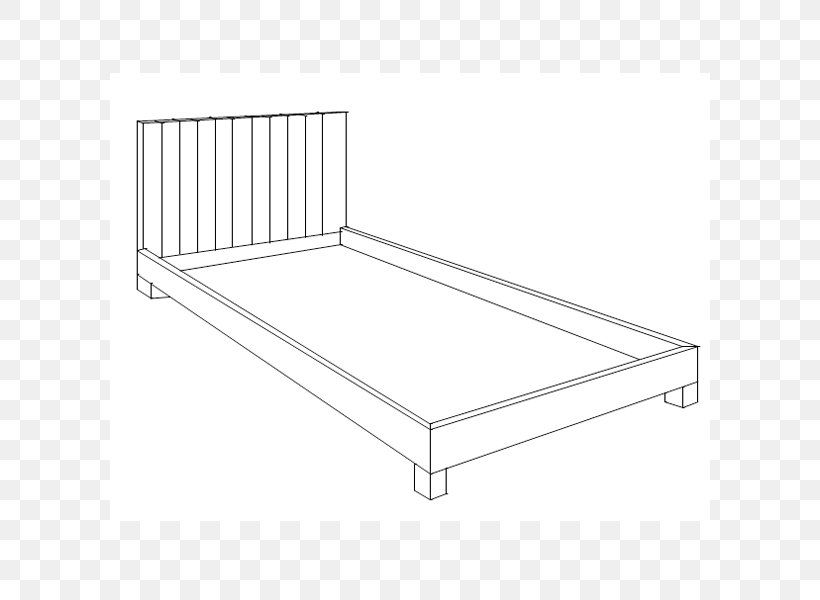 Bed Frame Line Angle, PNG, 600x600px, Bed Frame, Bed, Furniture, Material, Rectangle Download Free