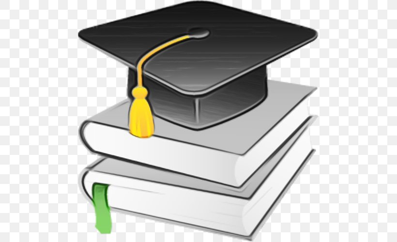 Graduation, PNG, 500x500px, Watercolor, Cap, Furniture, Graduation, Headgear Download Free