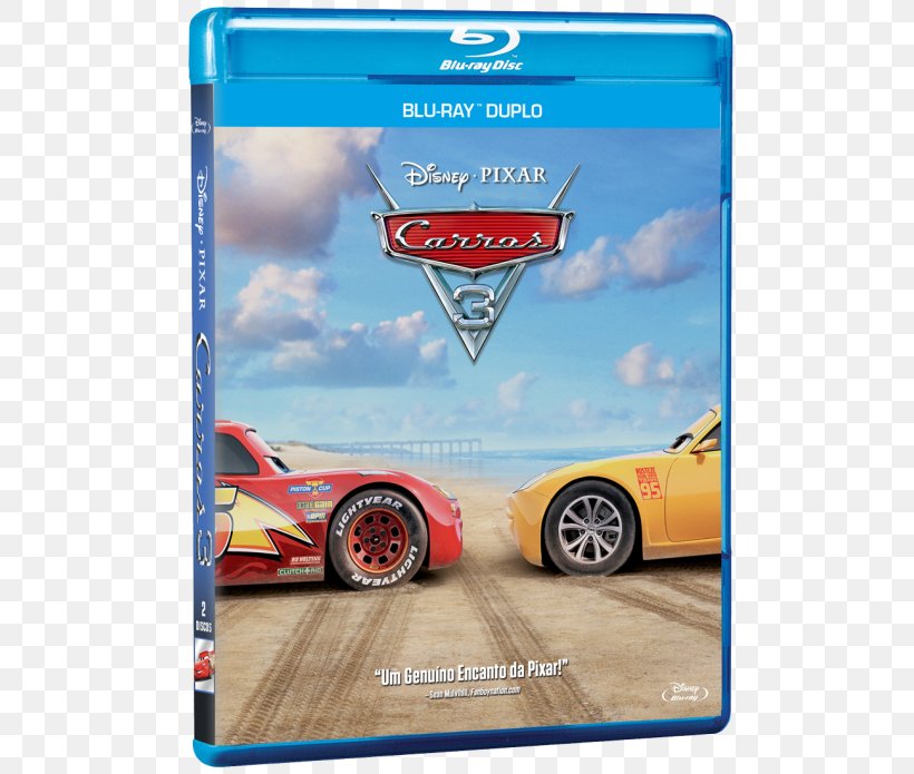 Blu-ray Disc Lightning McQueen Pixar Bob Cutlass Darrell Cartrip, PNG, 550x695px, 4k Resolution, Bluray Disc, Advertising, Animation, Automotive Design Download Free