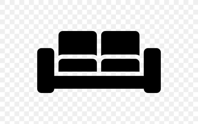 Couch Living Room Furniture Chair, PNG, 512x512px, Couch, Bed, Black, Black And White, Brand Download Free