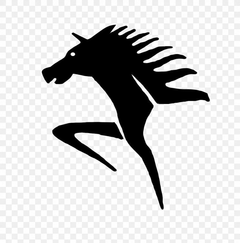 Mustang Pony Logo Mane Clip Art, PNG, 1539x1563px, Mustang, Black, Black And White, Editing, Fictional Character Download Free