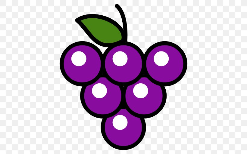 Purple Violet Grape Grapevine Family Magenta, PNG, 512x512px, Purple, Fruit, Grape, Grapevine Family, Magenta Download Free