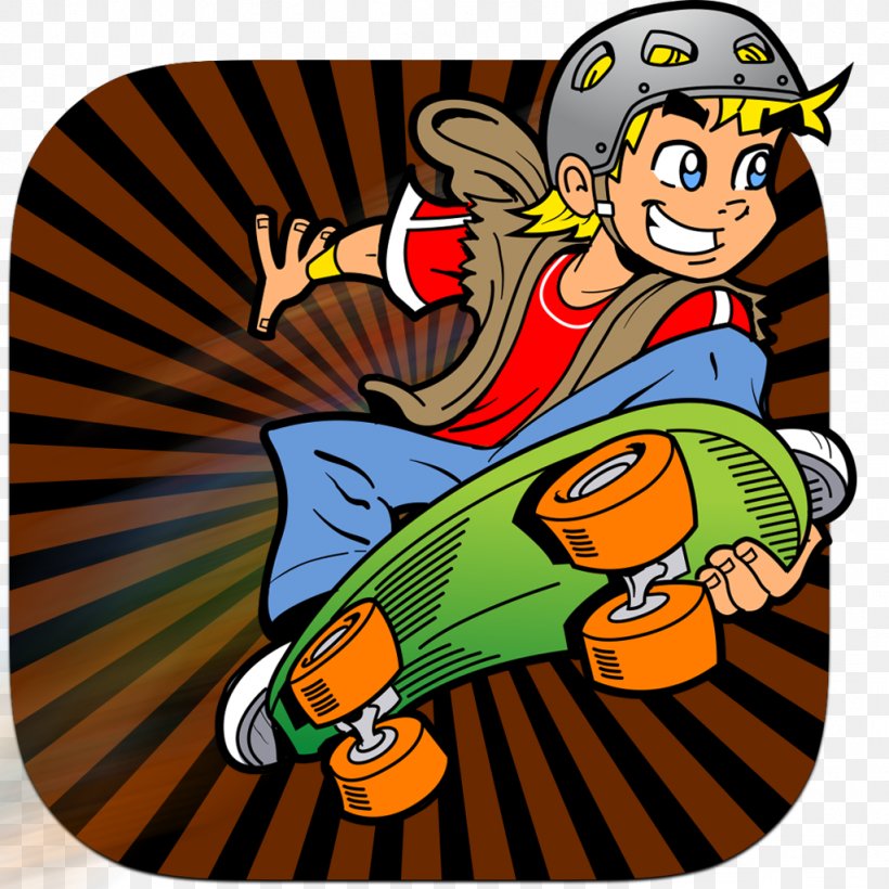Skateboarding Trick Clip Art, PNG, 1024x1024px, Skateboarding, Art, Cartoon, Drawing, Fiction Download Free