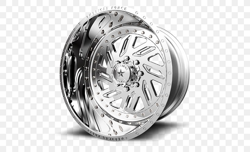 Alloy Wheel Spoke Tire Rim, PNG, 500x500px, Alloy Wheel, American Force Wheels, Auto Part, Automotive Tire, Automotive Wheel System Download Free