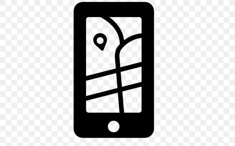 Map IPhone, PNG, 512x512px, Map, Address Book, Black, Black And White, Google Maps Download Free