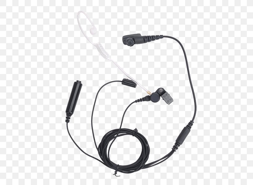Headphones Hytera Digital Mobile Radio Headset Two-way Radio, PNG, 600x600px, Headphones, Audio, Audio Equipment, Cable, Communication Accessory Download Free