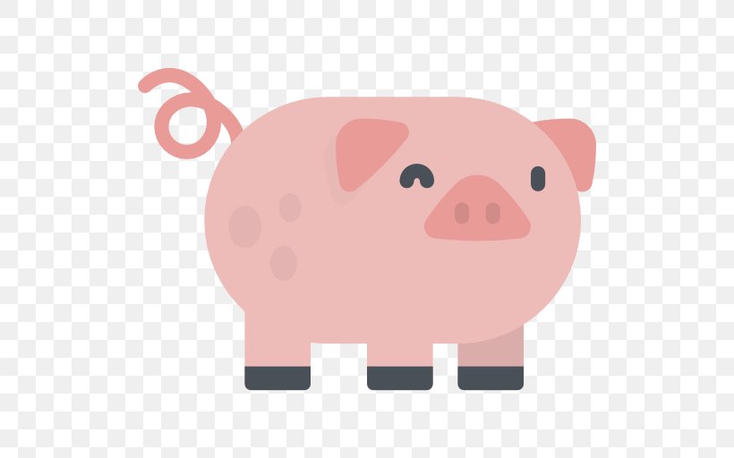 Pig Clip Art, PNG, 512x512px, Pig, Animal, Domestic Pig, Livestock, Mammal Download Free