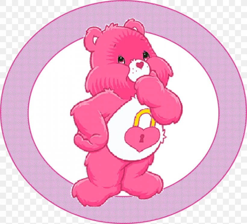 Care Bears Iron On T Shirt Love A Lot Bear Png 854x775px Watercolor Cartoon Flower Frame