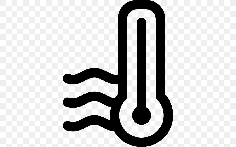 Temperature Thermometer Clip Art, PNG, 512x512px, Temperature, Air Conditioning, Black And White, Heat, House Download Free