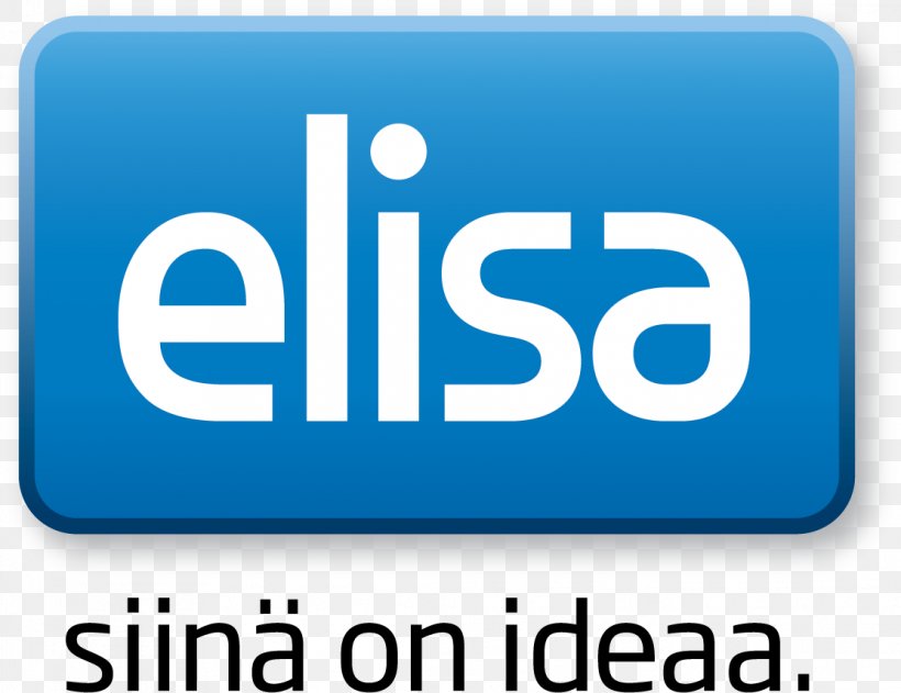 ELISA Service Logo Rebranding, PNG, 1112x857px, Elisa, Area, Assay, Banner, Blue Download Free