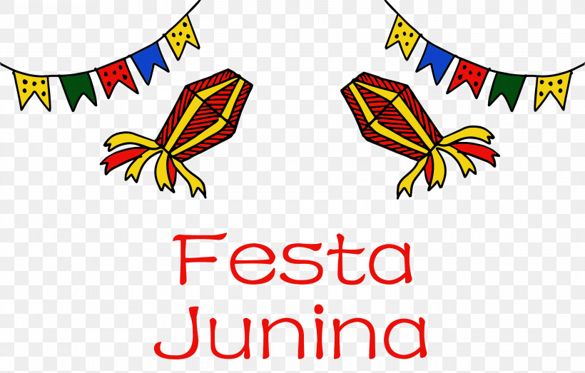 Festa Junina June Festival Brazilian Harvest Festival, PNG, 2999x1916px, Festa Junina, Drawing, June Festival, Line, Logo Download Free