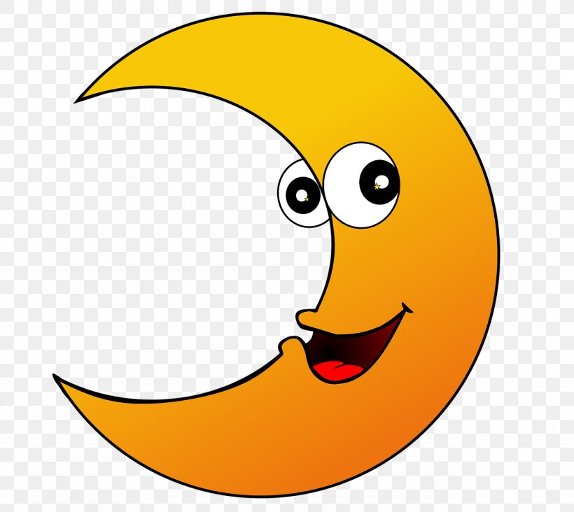 Smiley Moon Crescent Clip Art, PNG, 1280x1144px, Smiley, Animaatio, Animation, Area, Beak Download Free
