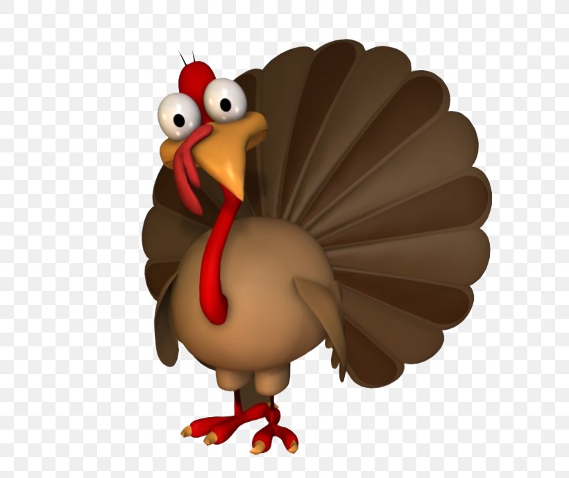 Thanksgiving, PNG, 690x690px, Turkey, Animation, Beak, Bird, Cartoon Download Free