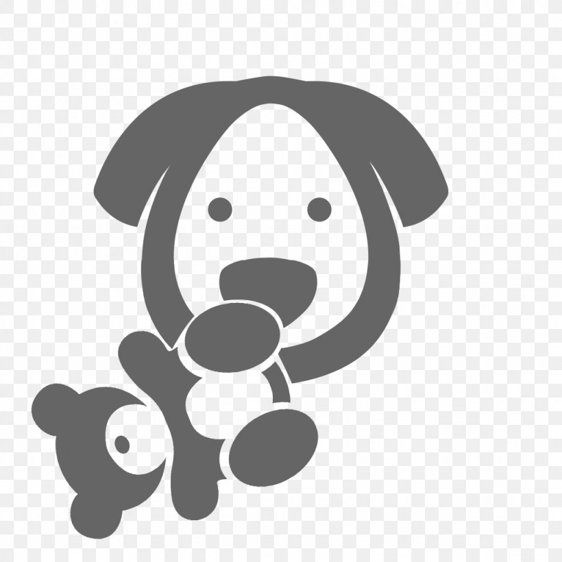 Dog Toys Puppy Pet, PNG, 1024x1024px, Dog, Animal, Black, Black And White, Canidae Download Free